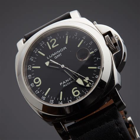 montre luminor gmt panerai automatic|officine panerai luminor gmt automatic.